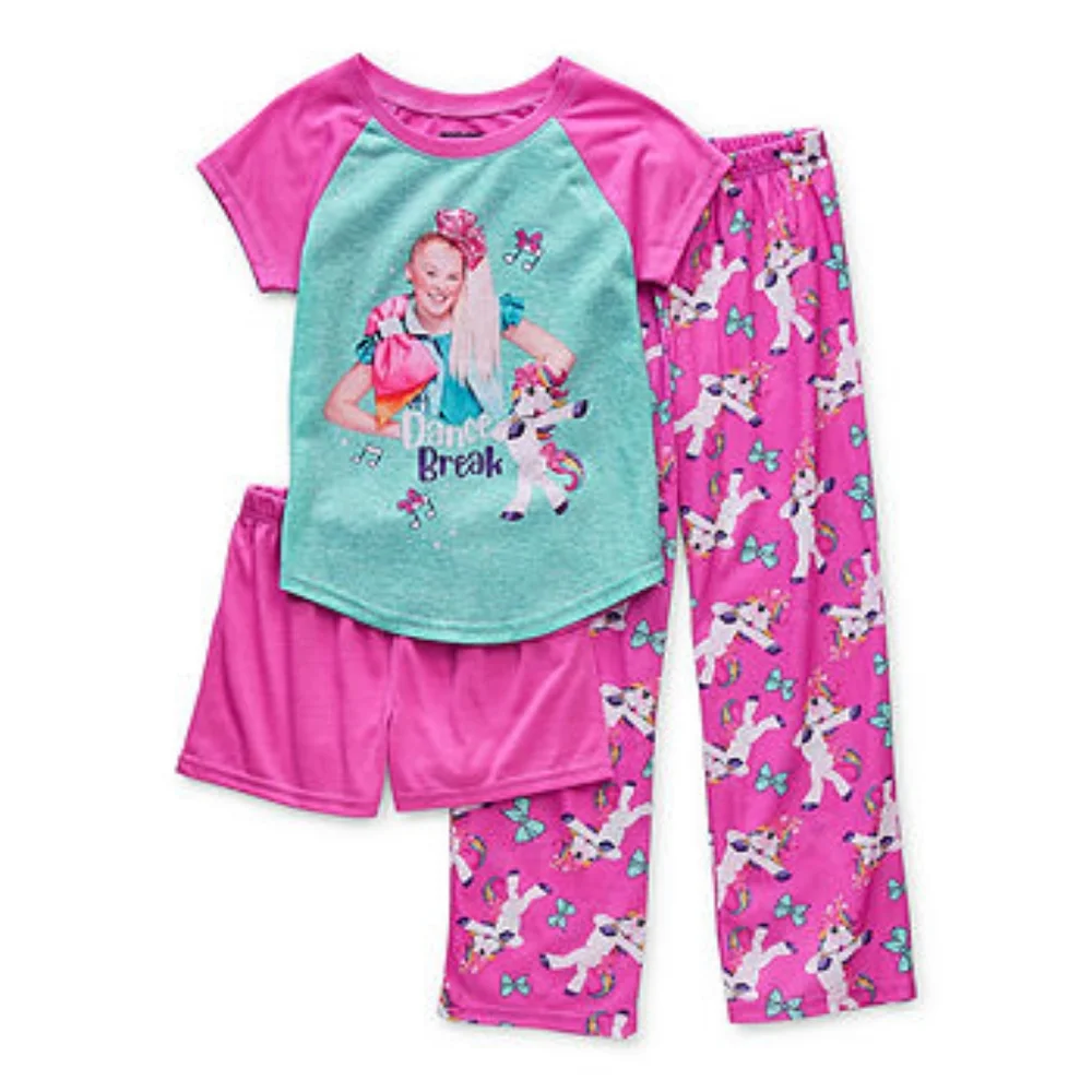 NWT JoJo Siwa 3-Piece Pajama Set